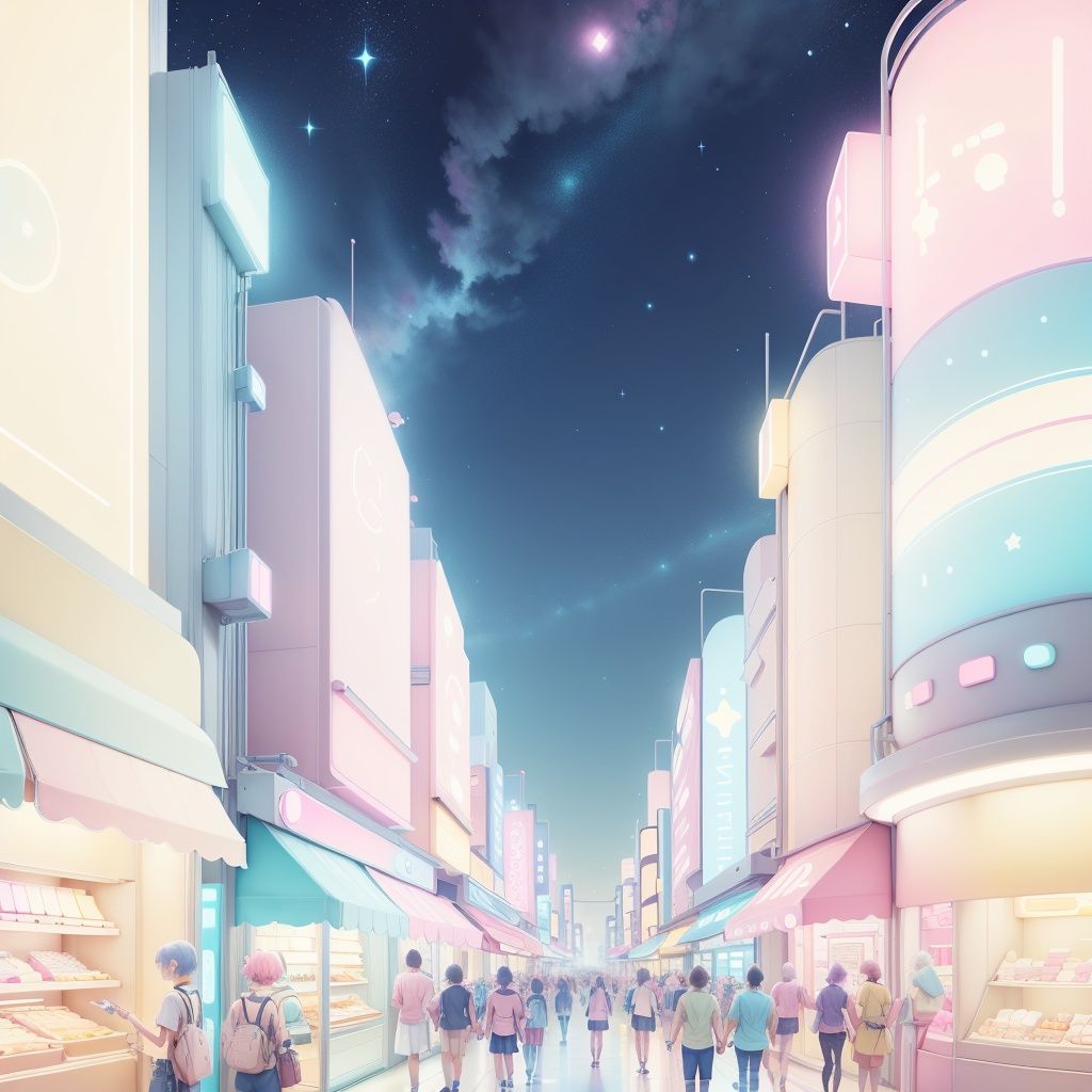 kawaiitech,  pastel color,  kawaii on Tensor.Art