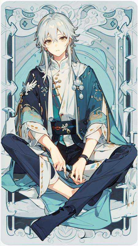masterpiece,  best quality,  1boy by L_A_X on Tensor.Art