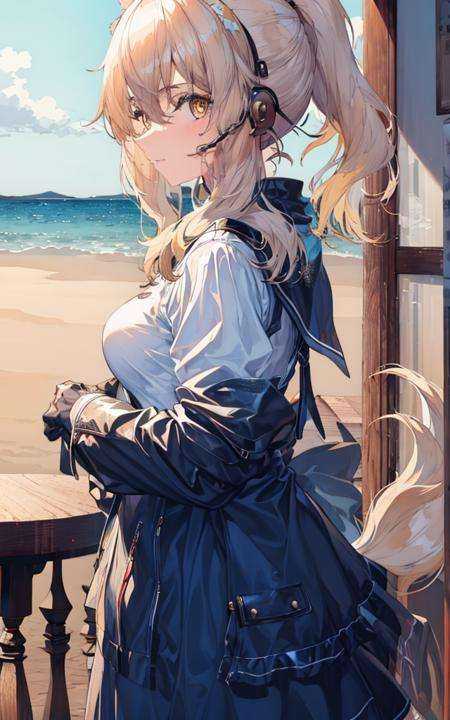 1girl,original_outfit,looking at viewer,shamare,from side,looking_at_viewer, medium_breasts,cowboy shot <lora:画风-ligneart(cogecha焦茶)(权重可以稍大一些):1> <lora:nearlEX2:1>