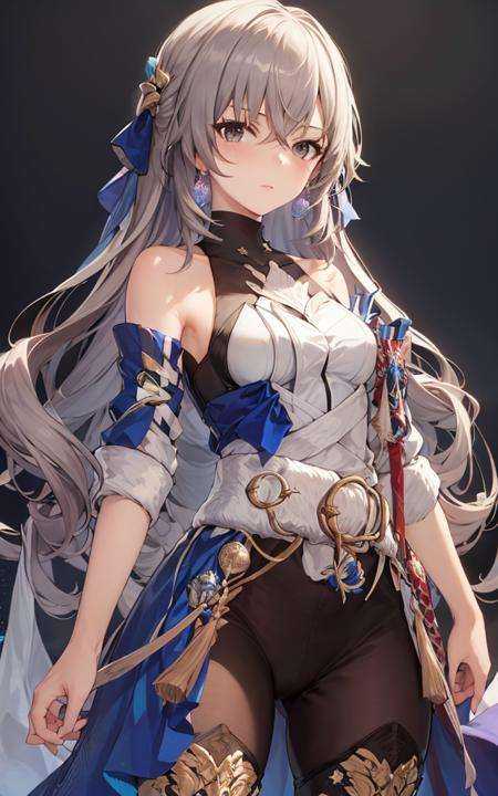 masterpiece,1girl,brontarand,solo,looking at viewer, cowboy shot,simple background,