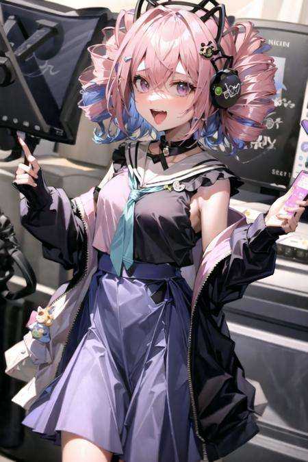 uttu,  1girl,  laughing on Tensor.Art