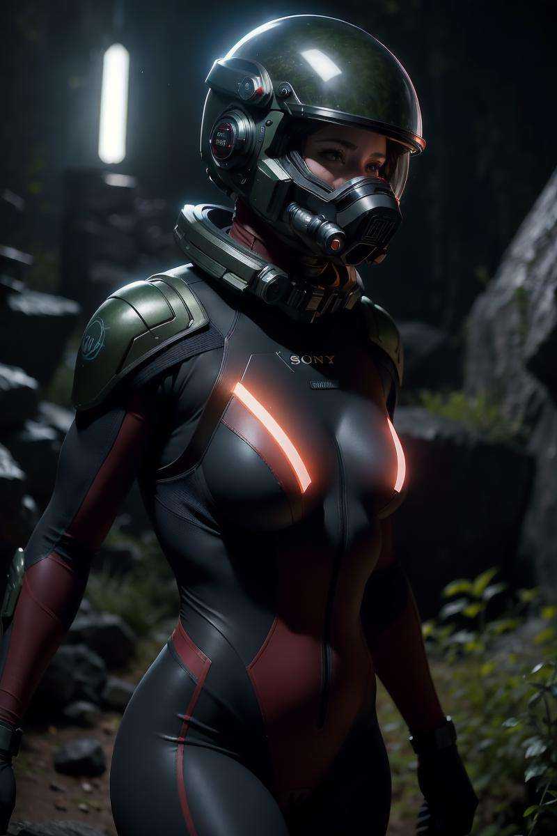 Highly detailed RAW color Photo,  Rear Angle,  Full Body on Tensor.Art
