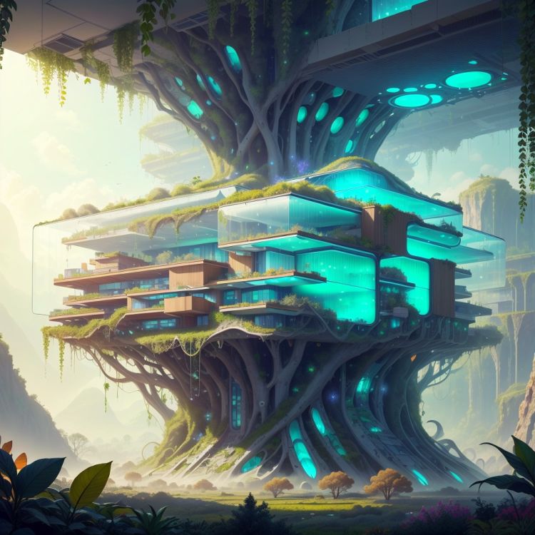 Biophyll Tech - World Morph by Navimixu on Tensor.Art