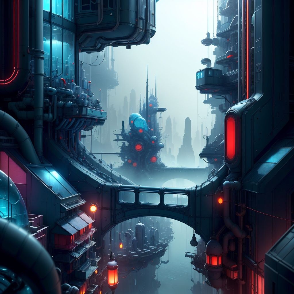<lora:PastTech-20:0.8>,plasttech,synthetic,transparent , scifi,shopping district ,city lights, night, 