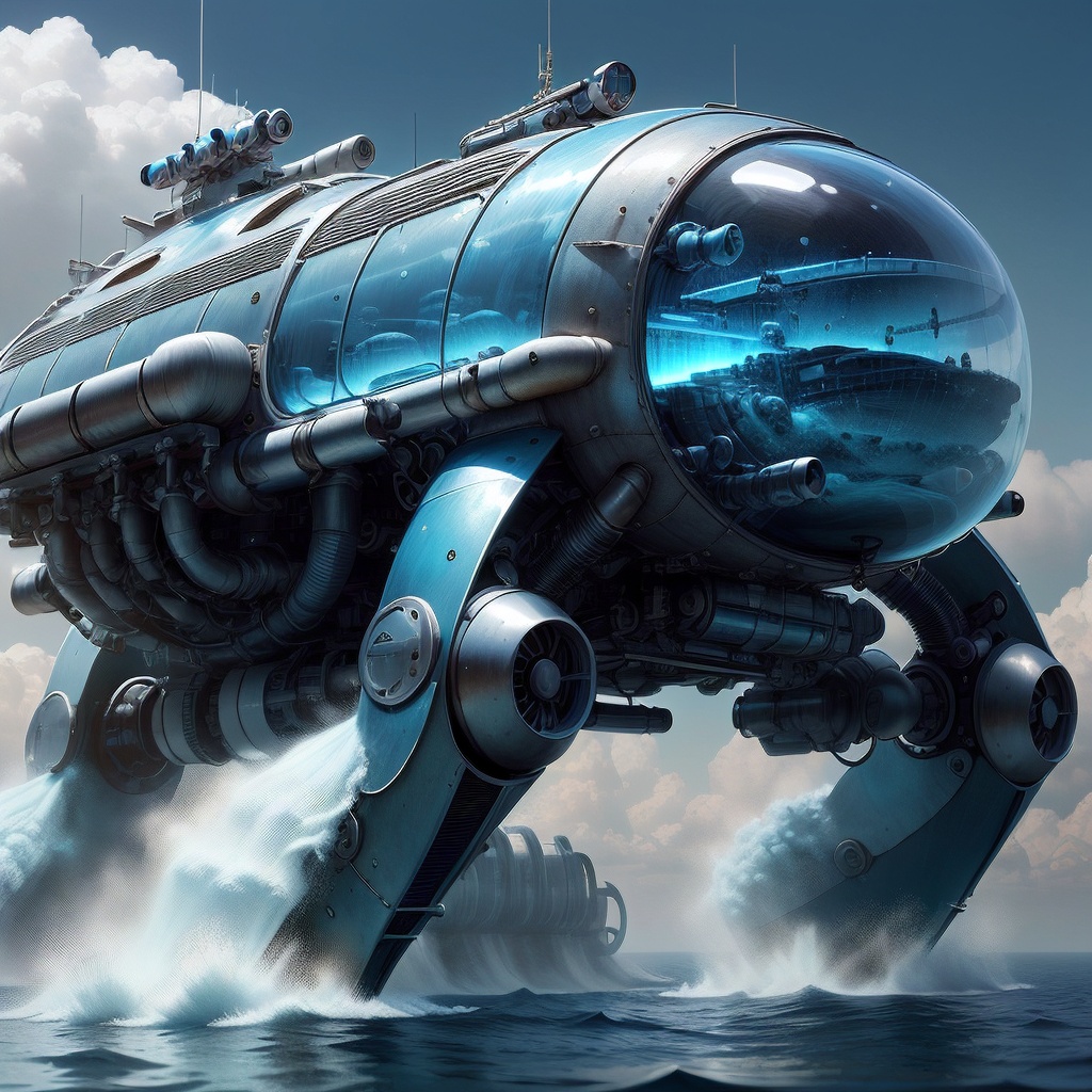 hydrotech ,  scifi,  aquatic by Navimixu on Tensor.Art