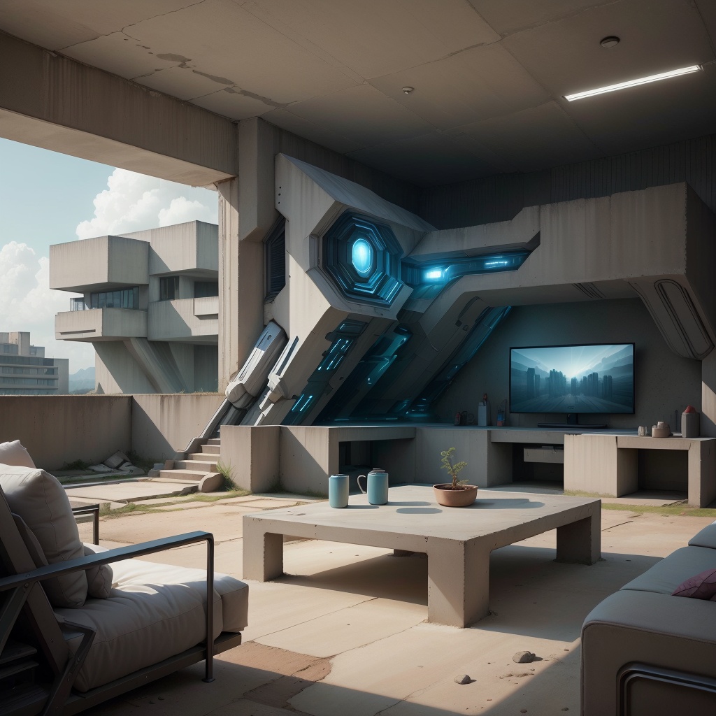 brutaltech,  cement,  scifi by Navimixu on Tensor.Art