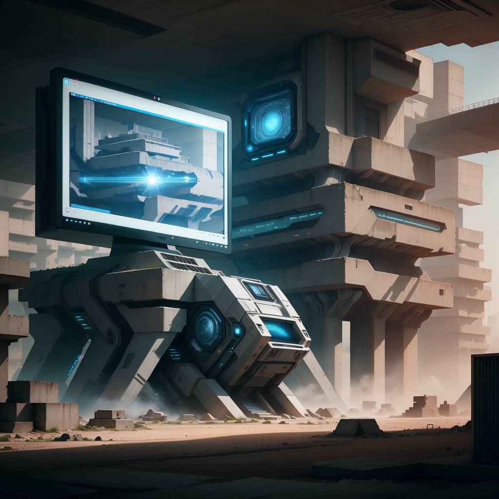 brutaltech,  cement,  scifi by Navimixu on Tensor.Art