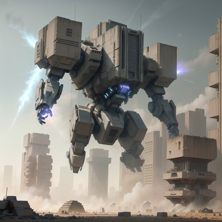 Brutalist tech - World Morph by Navimixu on Tensor.Art