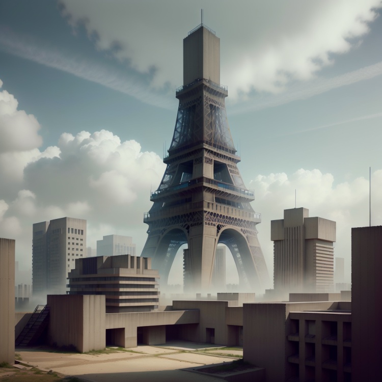 Brutalist tech - World Morph by Navimixu on Tensor.Art