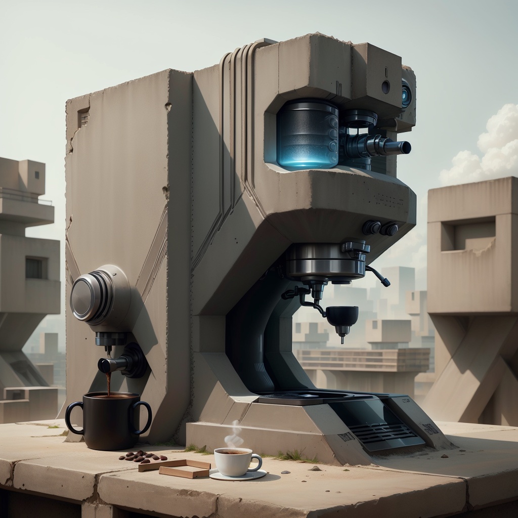 brutaltech,  cement,  scifi by Navimixu on Tensor.Art