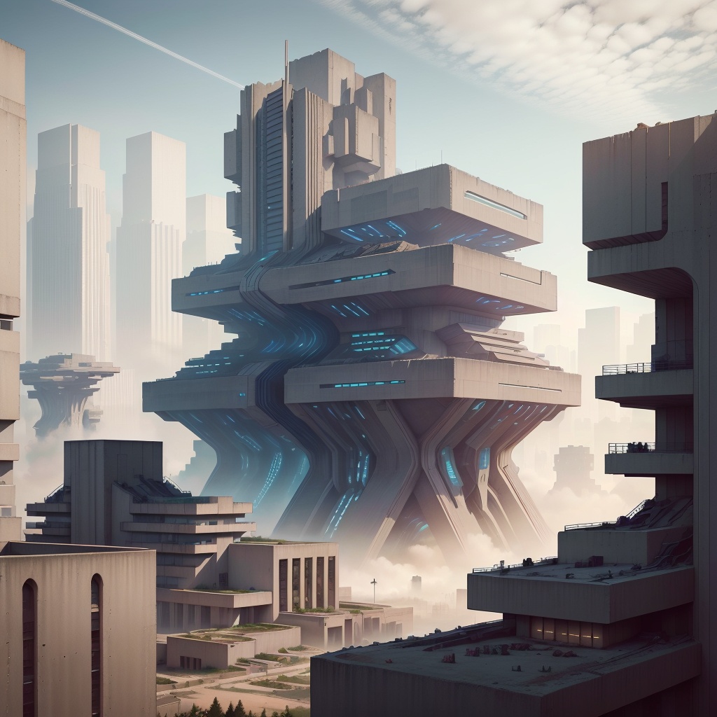 brutaltech,  cement,  scifi by Navimixu on Tensor.Art