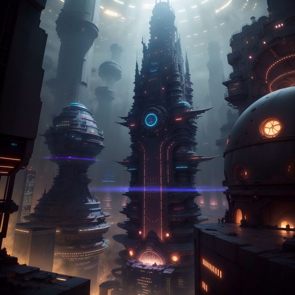 eggmantech,  scifi ,  utopia city by Navimixu on Tensor.Art