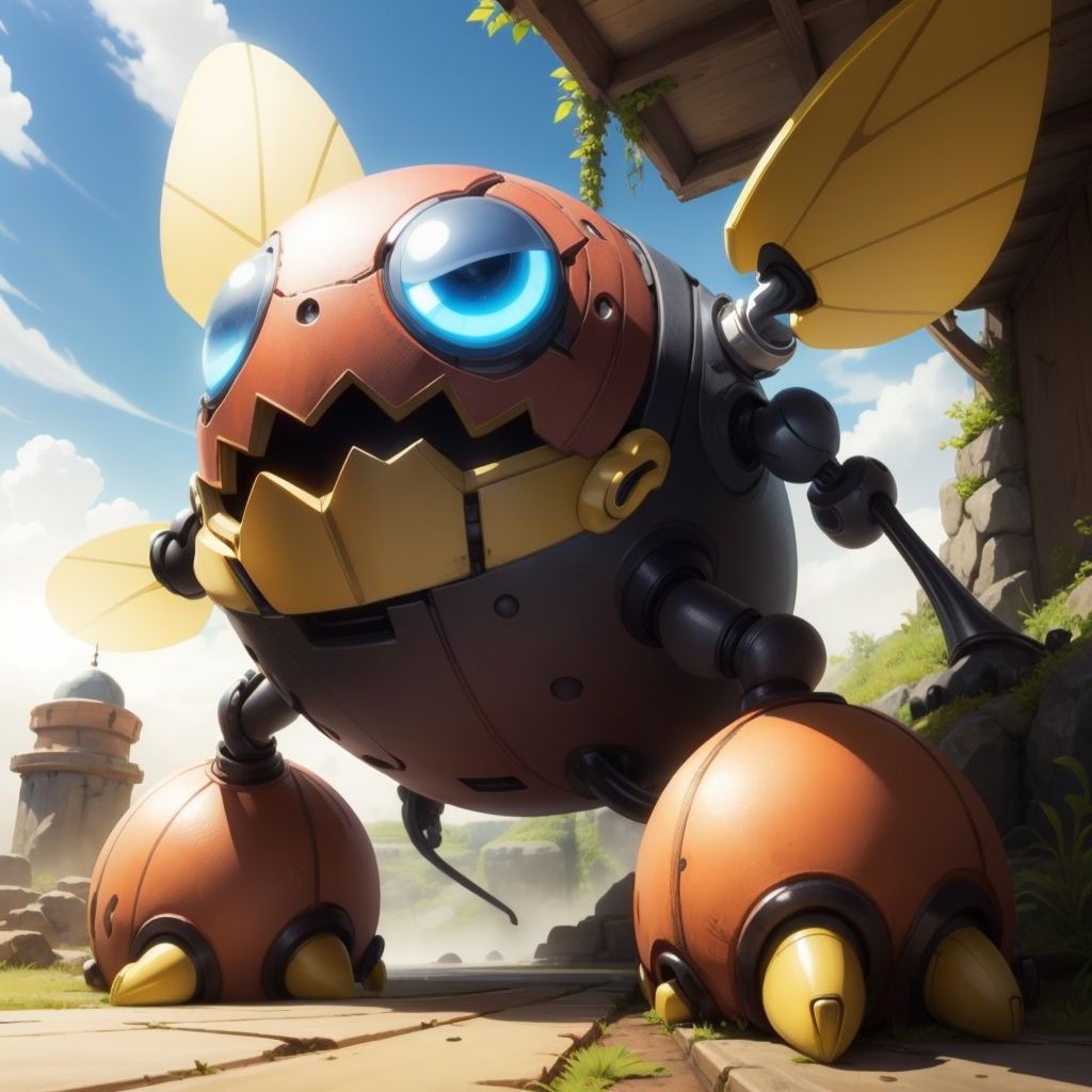 eggmantech,  badnik,  bug by Navimixu on Tensor.Art