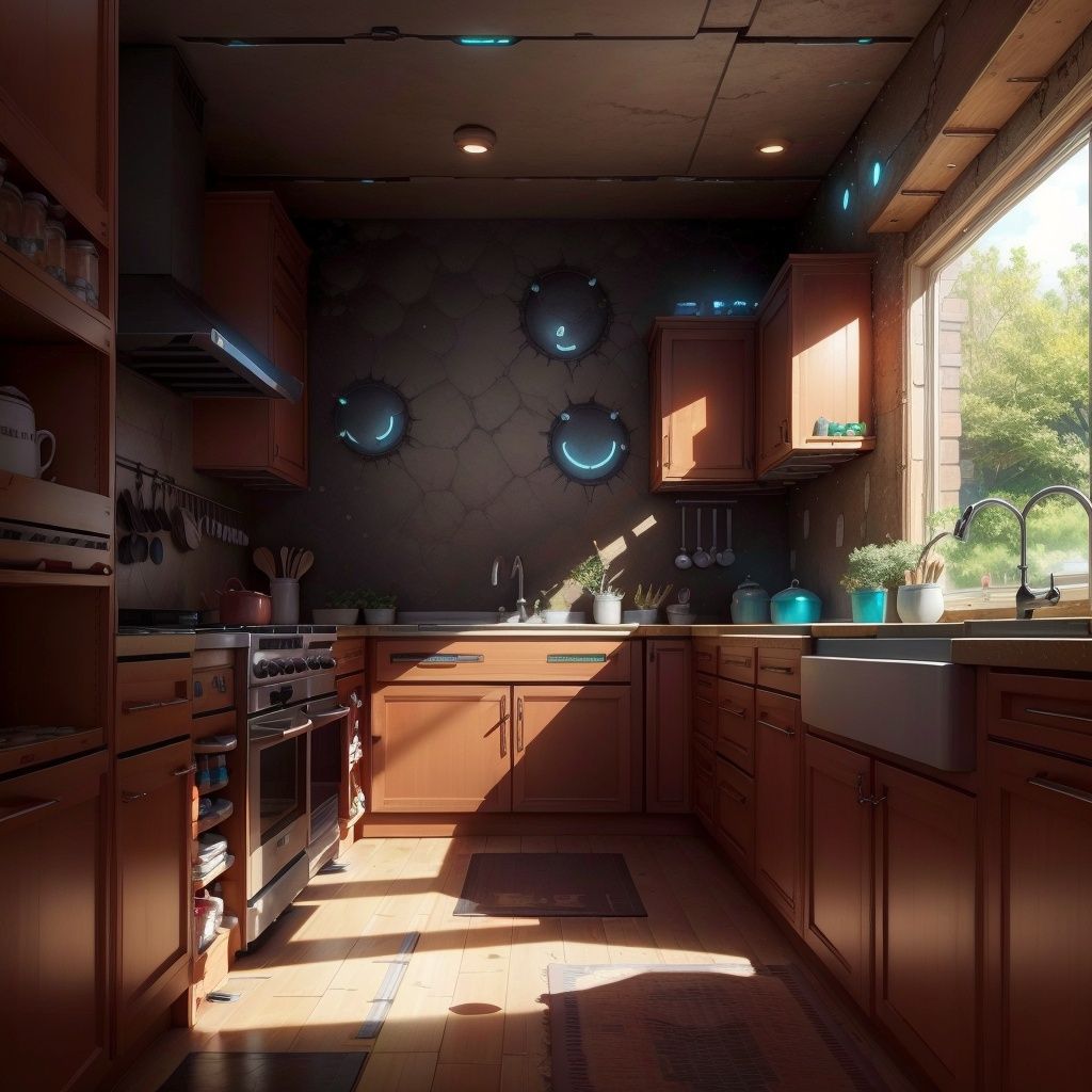 eggmantech,  scifi ,  mechanical walls by Navimixu on Tensor.Art