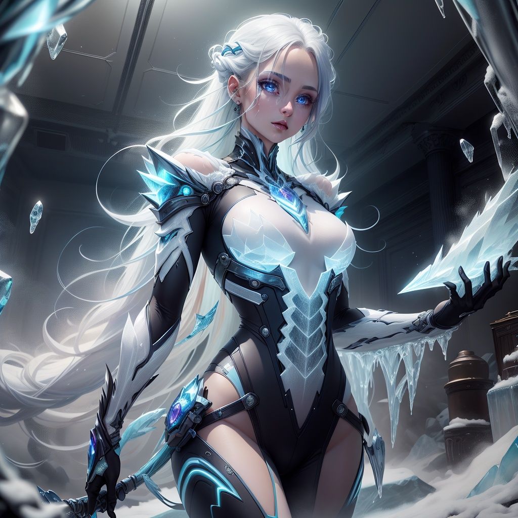 frostracetech,  cryogenic ,  contemporary by Navimixu on Tensor.Art