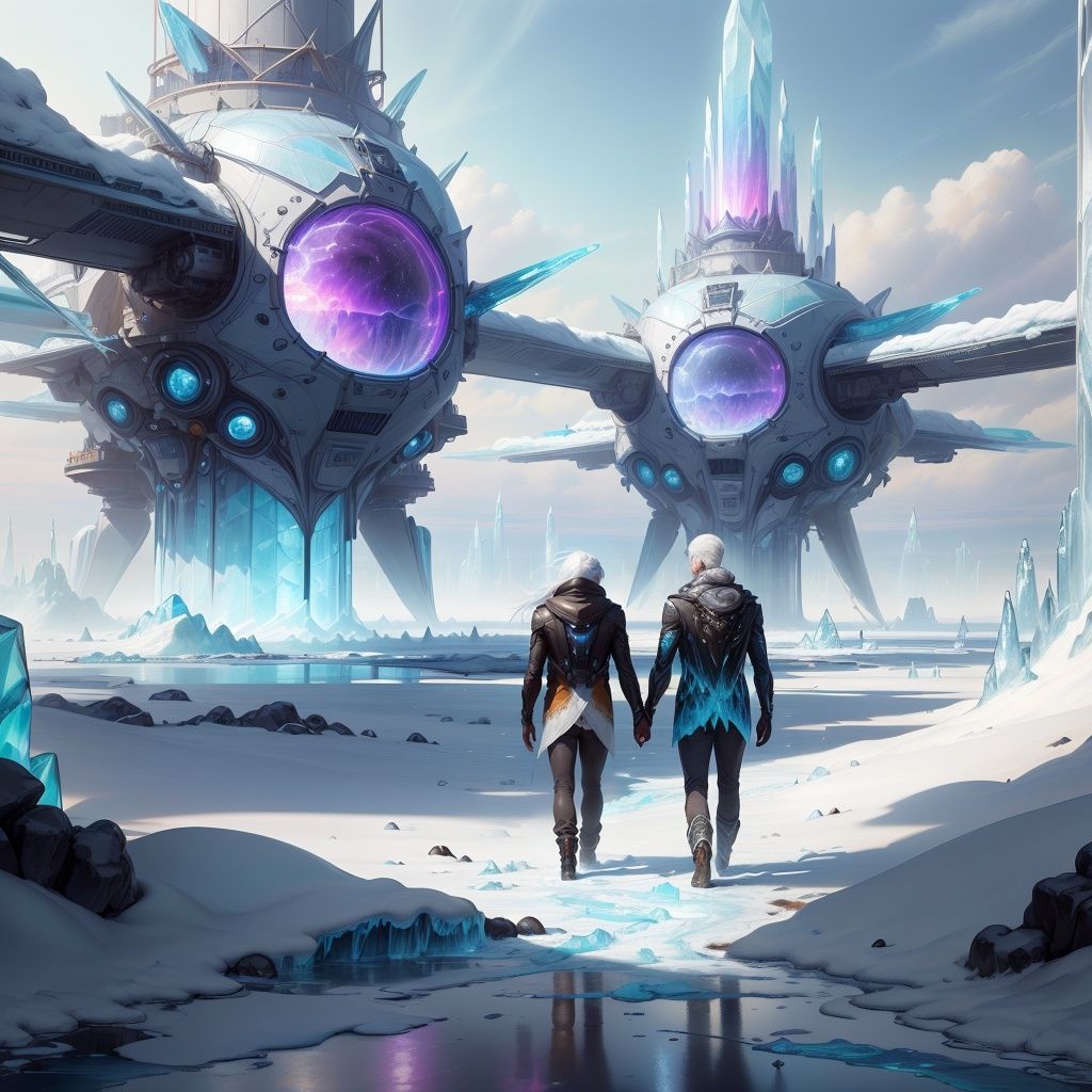 frostracetech,  cryogenic ,  scifi by Navimixu on Tensor.Art