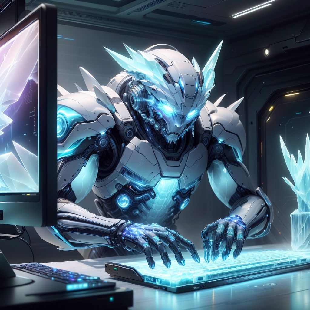 frostracetech,  cryogenic ,  scifi by Navimixu on Tensor.Art
