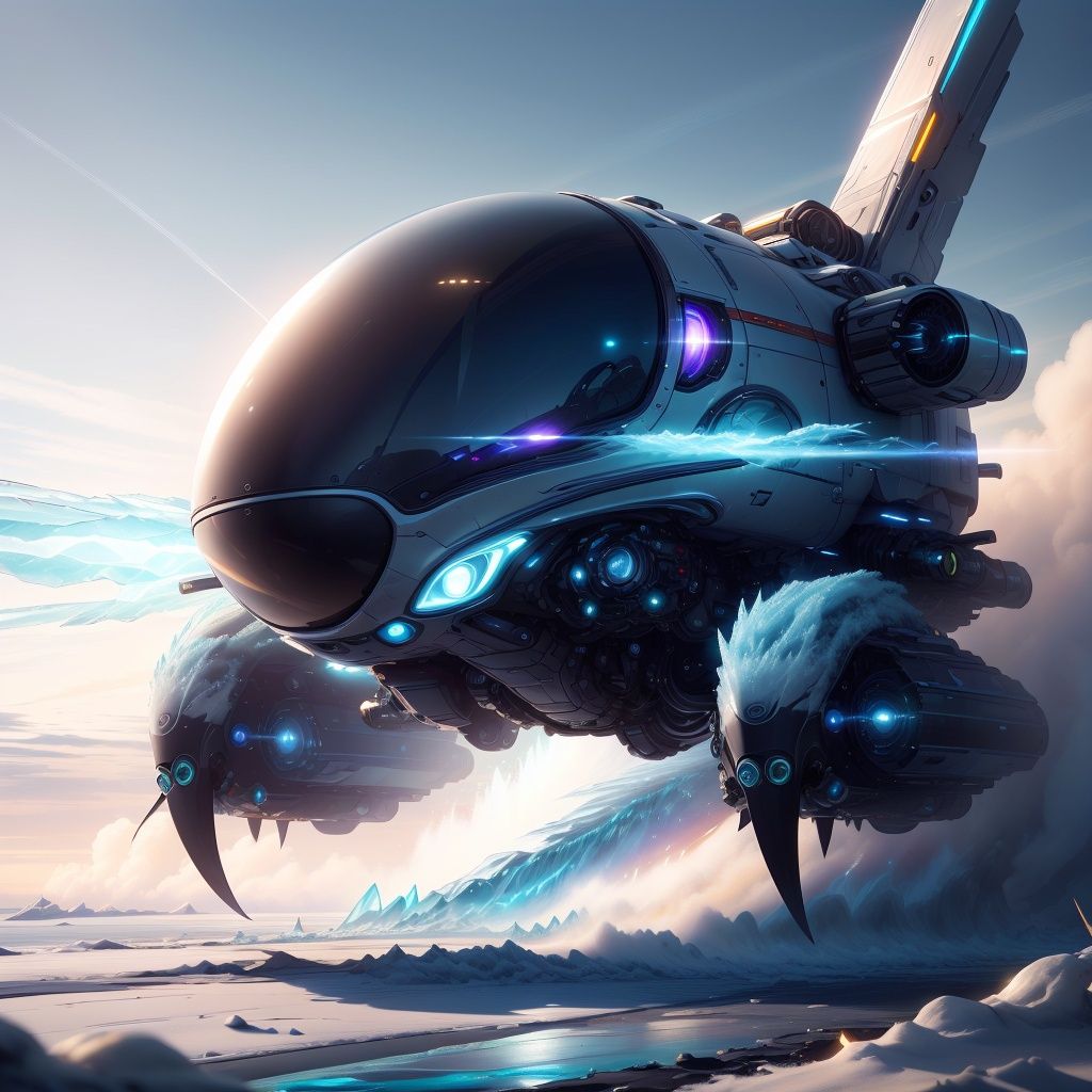 frostracetech,  cryogenic ,  scifi by Navimixu on Tensor.Art
