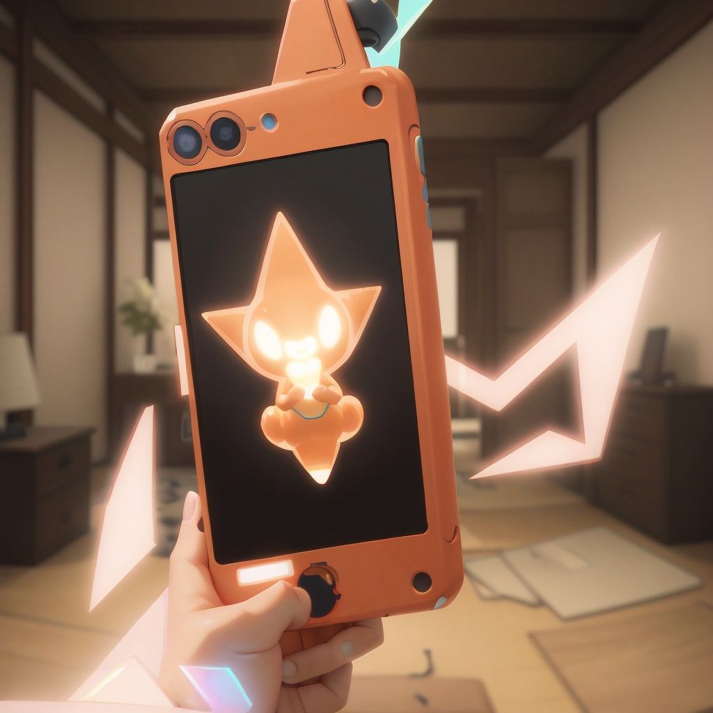 rototech,  hologram aura ,  smartphone by Navimixu on Tensor.Art