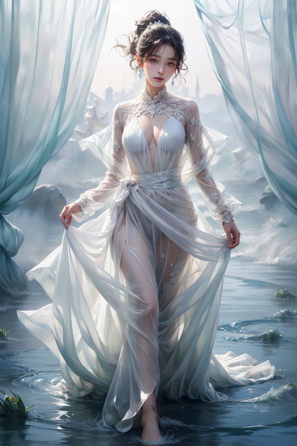 High quality,  masterpiece,  wallpaper on Tensor.Art