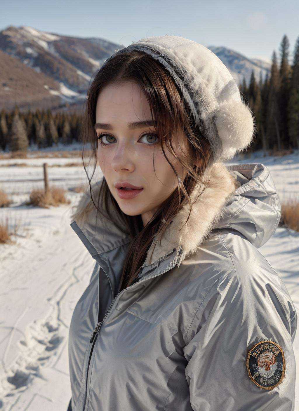RAW Photo,  professional color graded,  BREAK portrait photograph of girl Re1slin on Tensor.Art