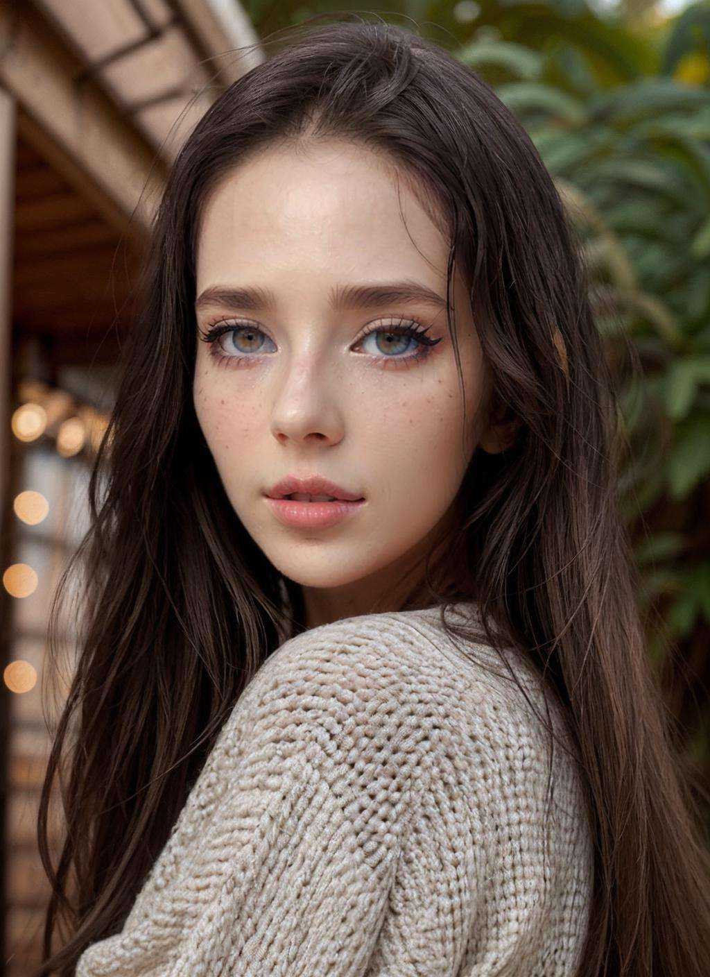 RAW Photo,  professional color graded,  BREAK portrait photograph of girl Re1slin on Tensor.Art