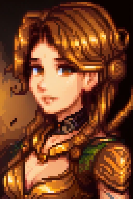 8k portrait of beautiful cyborg with brown hair,  intricate,  elegant on Tensor.Art
