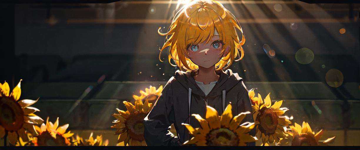 masterpiece,best quality,highly detailed background,1girl,looking at viewer,solo,<lyco:light_itel2:1>,Lens blurring,light spot,Sunny bright,Daytime,backlighting,