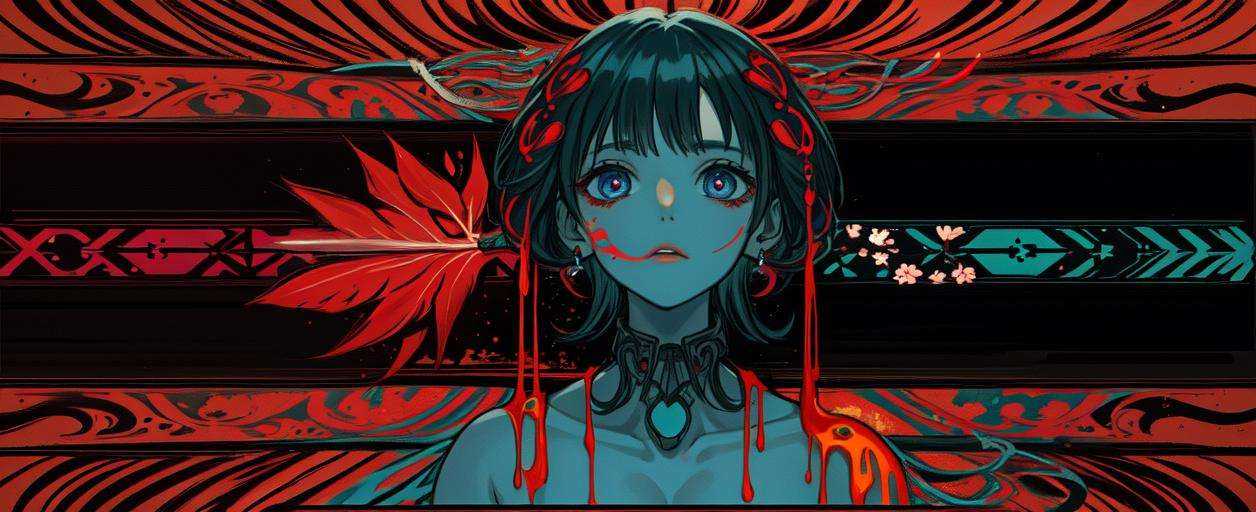 1girl,solo,face,long hair,<lora:nightmare4:0.3>,nightmare,BREAK