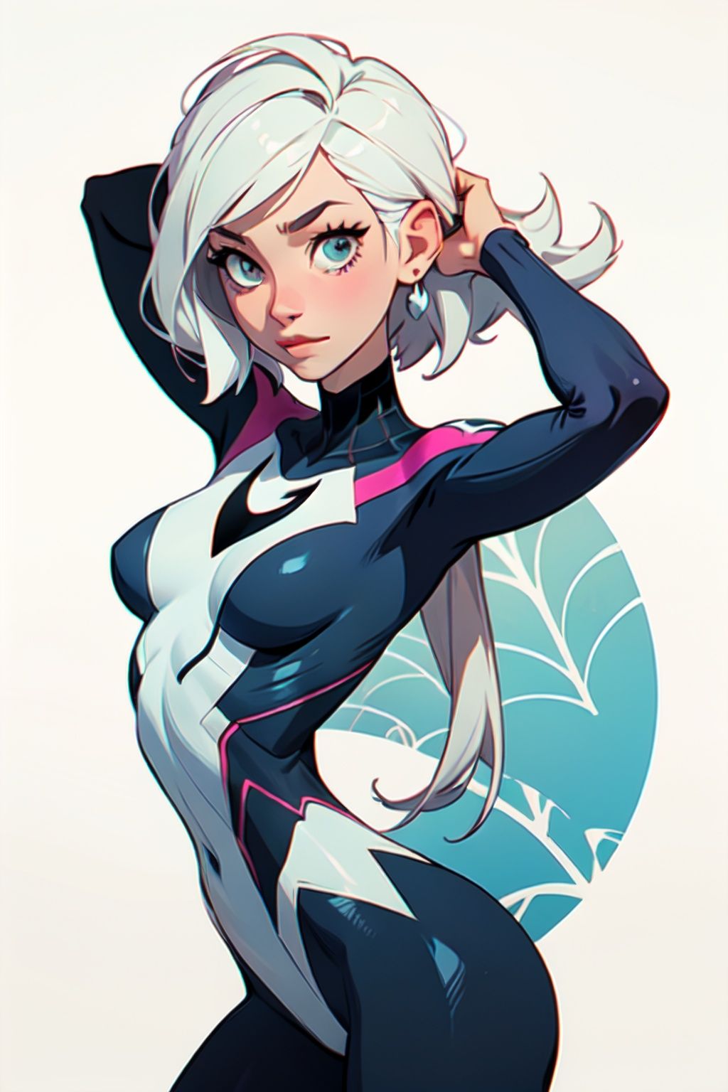 spider-gwen,  ********, on Tensor.Art