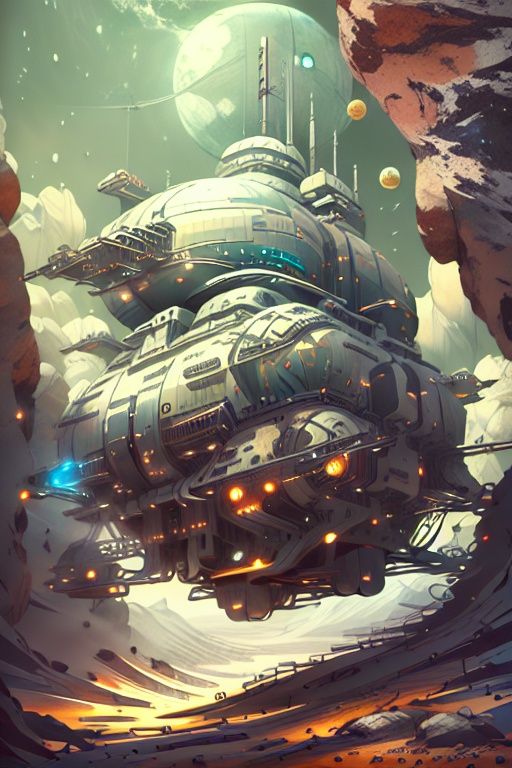 ((masterpiece)),(best quality),official art,extremely detailed CG,unity 8k wallpaper,ultra detailed,highly detailed,detailed background,vivid color,LunarPunkAI dirigible,science style