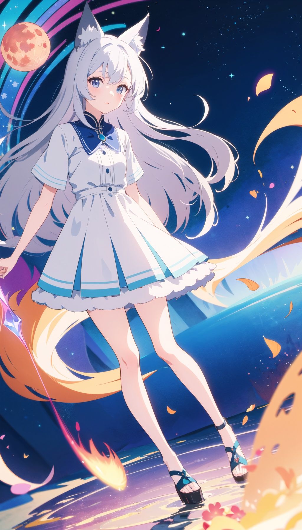 1girl,  (studio ghibli style).enhancement,  ultrainstinct on Tensor.Art
