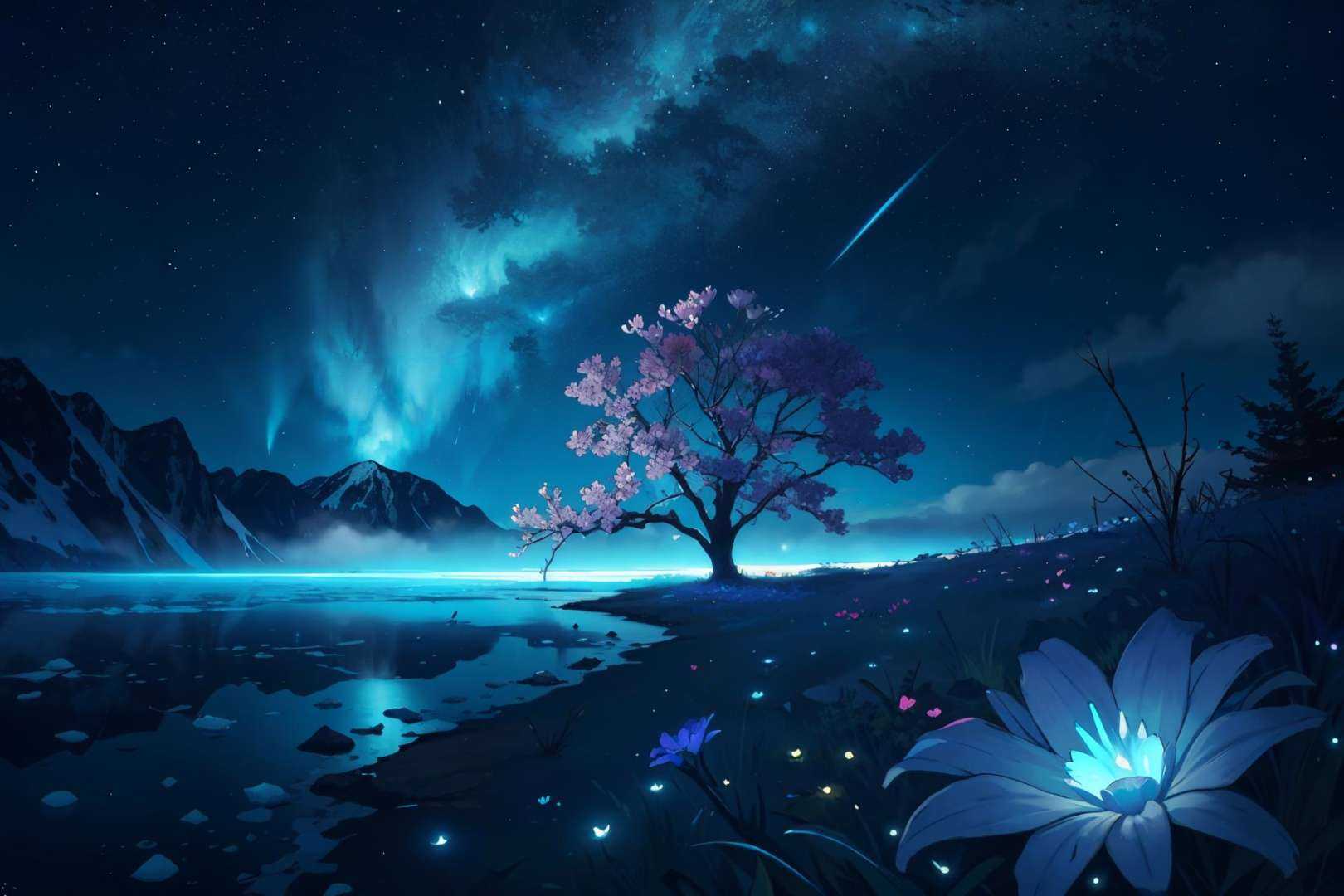 masterpiece,  best quality,  bioluminescence on Tensor.Art
