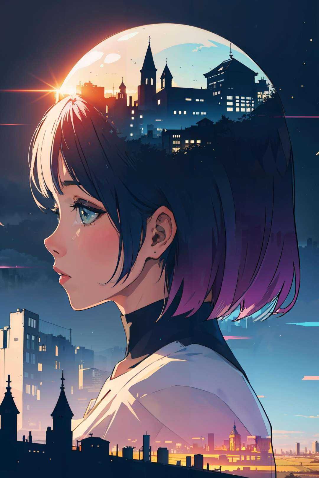 masterpiece,  best quality,  girl on Tensor.Art