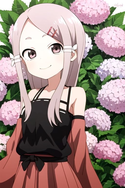 Ajisai - Kunoichi Tsubaki | アジサイ くノ一ツバキの胸の内 by takagichikita on Tensor.Art