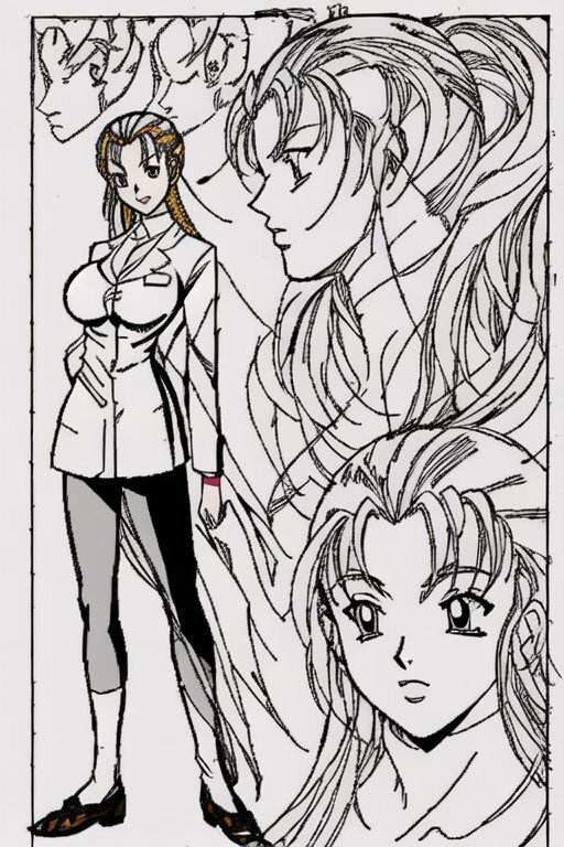 Miu Furinji ,  anime character,  full body on Tensor.Art