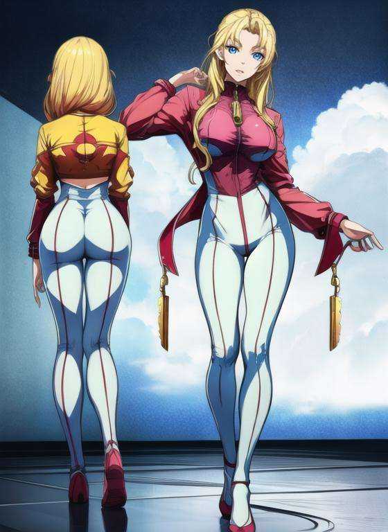Miu Furinji ,  masterpiece,  full body on Tensor.Art