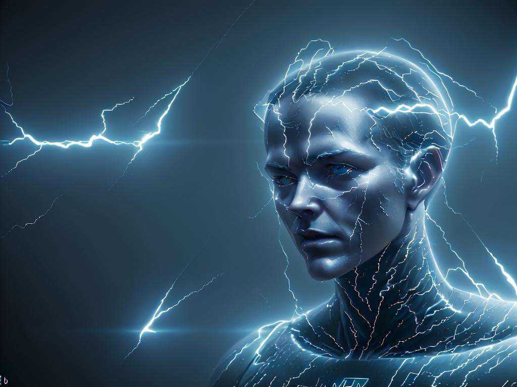 Do androids dream of DonMl1ghtning sheep?,  Philip K. Dick,  hyper detailed by DonMischo on Tensor.Art