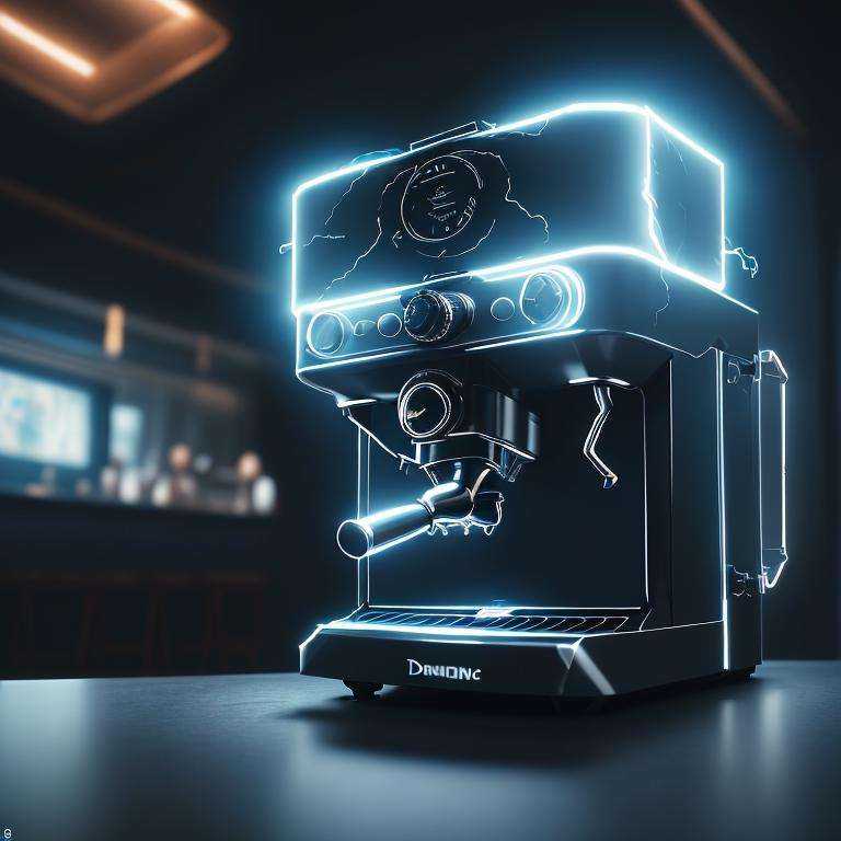 DonMl1ghtning coffee machine,  hyper detailed,  intricate by DonMischo on Tensor.Art