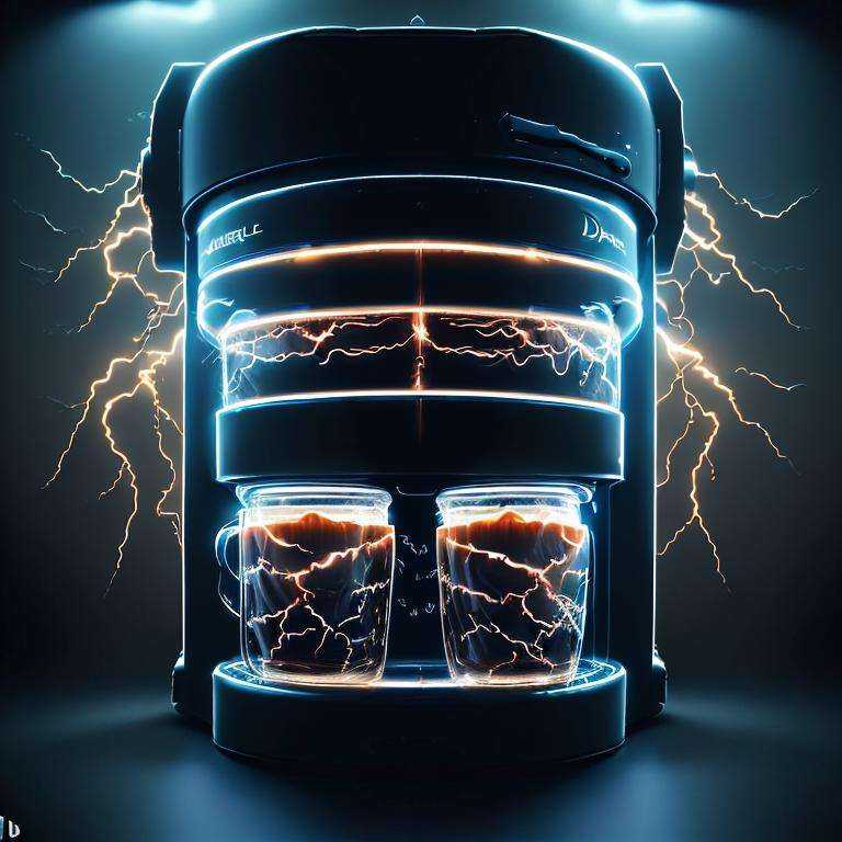 DonMl1ghtning coffee machine,  hyper detailed,  intricate by DonMischo on Tensor.Art