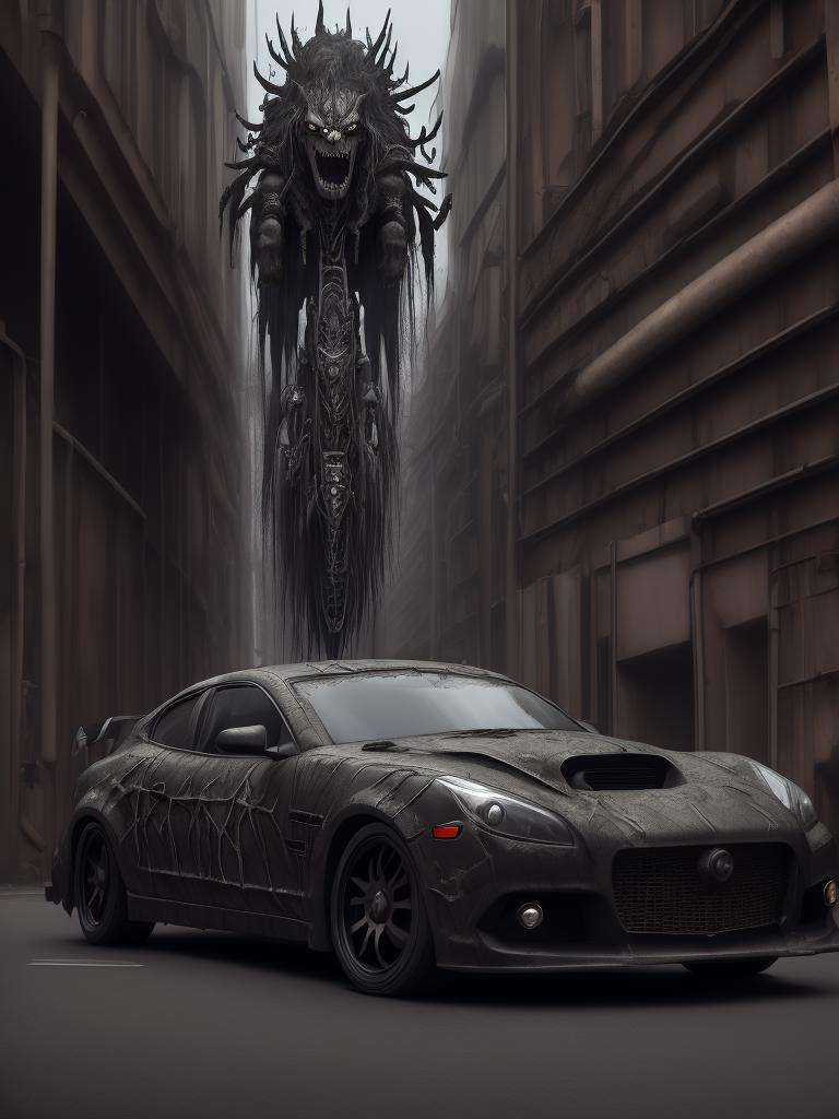 <lora:MetalAI-000004:1> MetalAI car