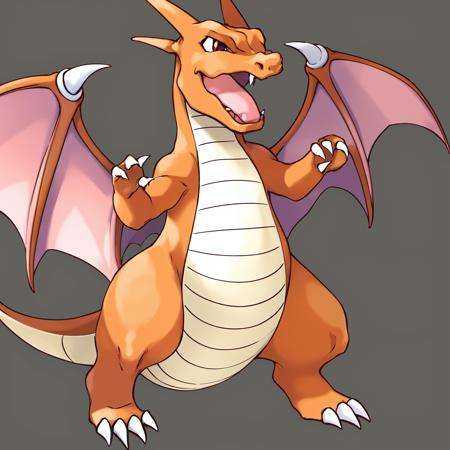 sugimori ken \(style\),  pokemon \(creature\),  dragonite on Tensor.Art
