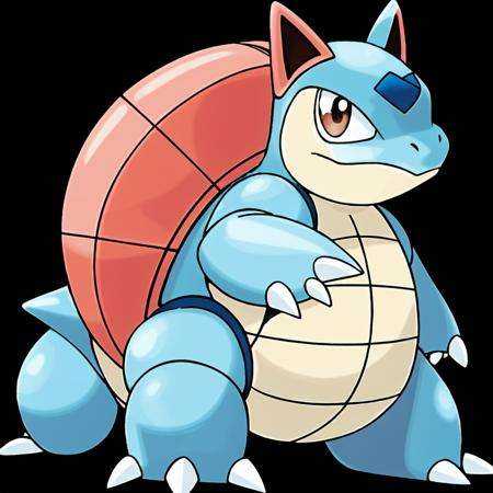 sugimori ken \(style\),  pokemon \(creature\),  blastoise on Tensor.Art