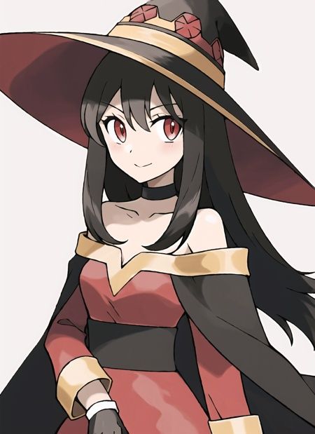 sugimori ken \(style\),  megumin,  1girl on Tensor.Art