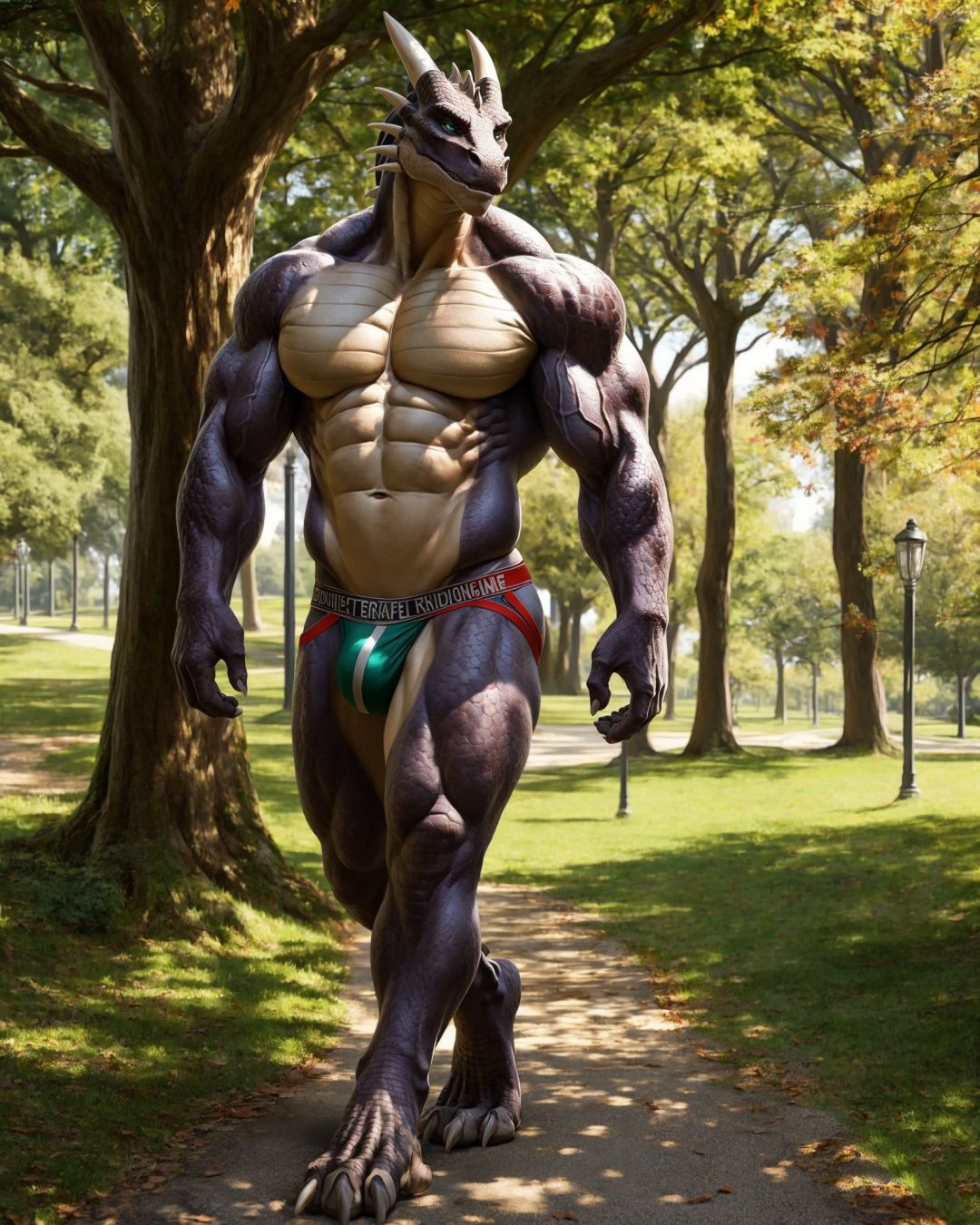 anthro,  dragon,  male on Tensor.Art