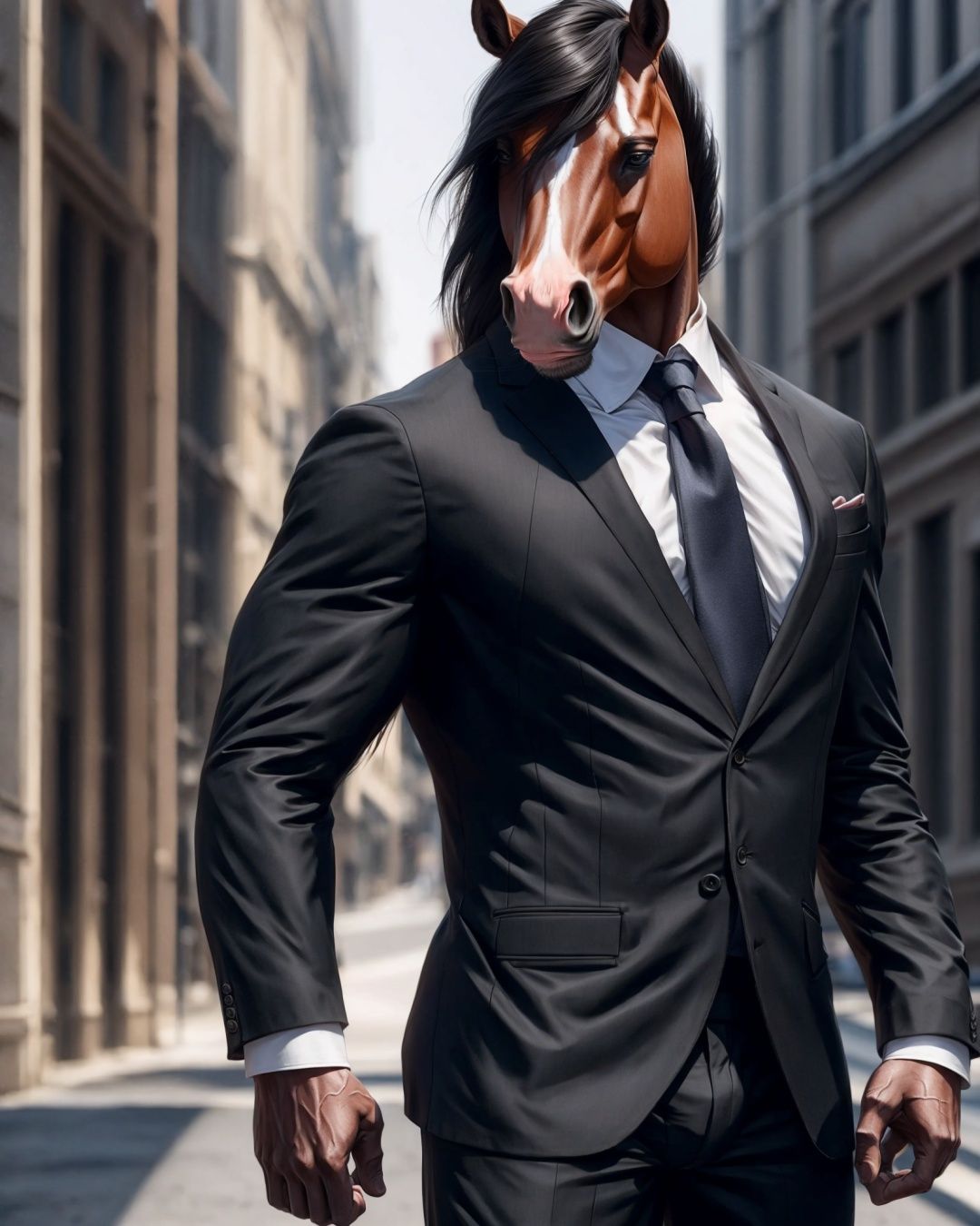 anthro,  horse,  male on Tensor.Art