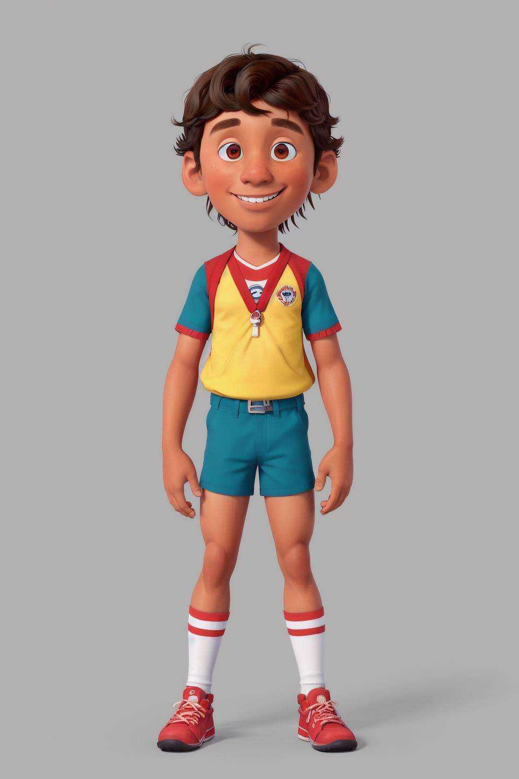 a Costa Rican boy,  full body by Clumsy_Trainer on Tensor.Art