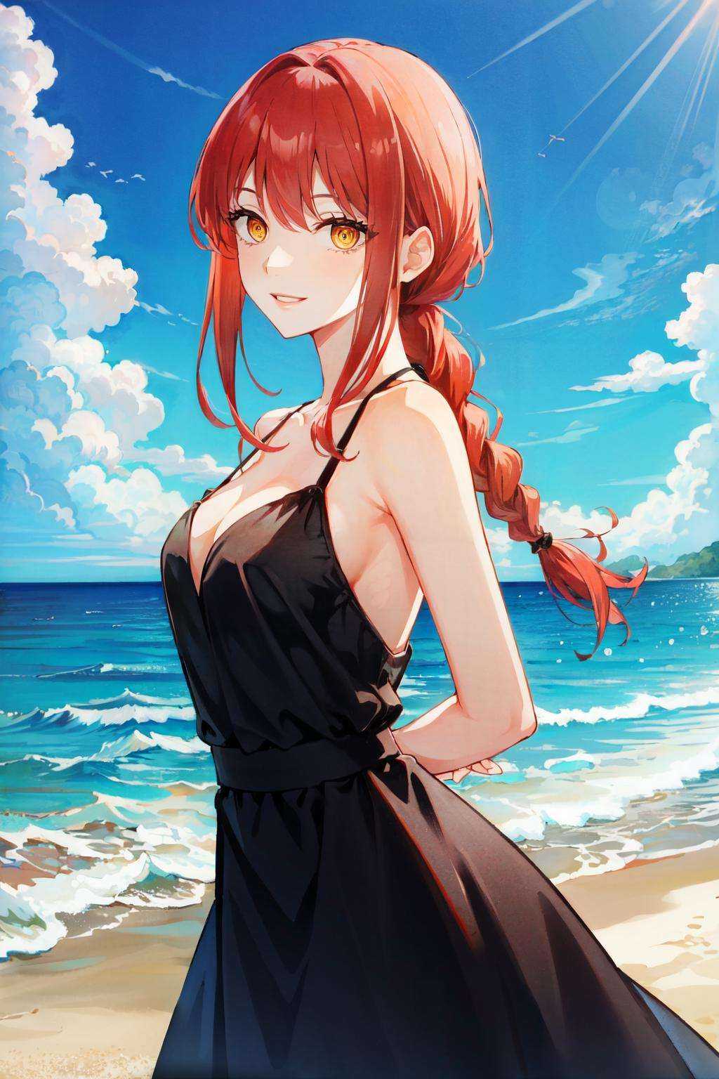makima\(chainsaw man\),  sidelocks,  smile by Goofy Ai on Tensor.Art