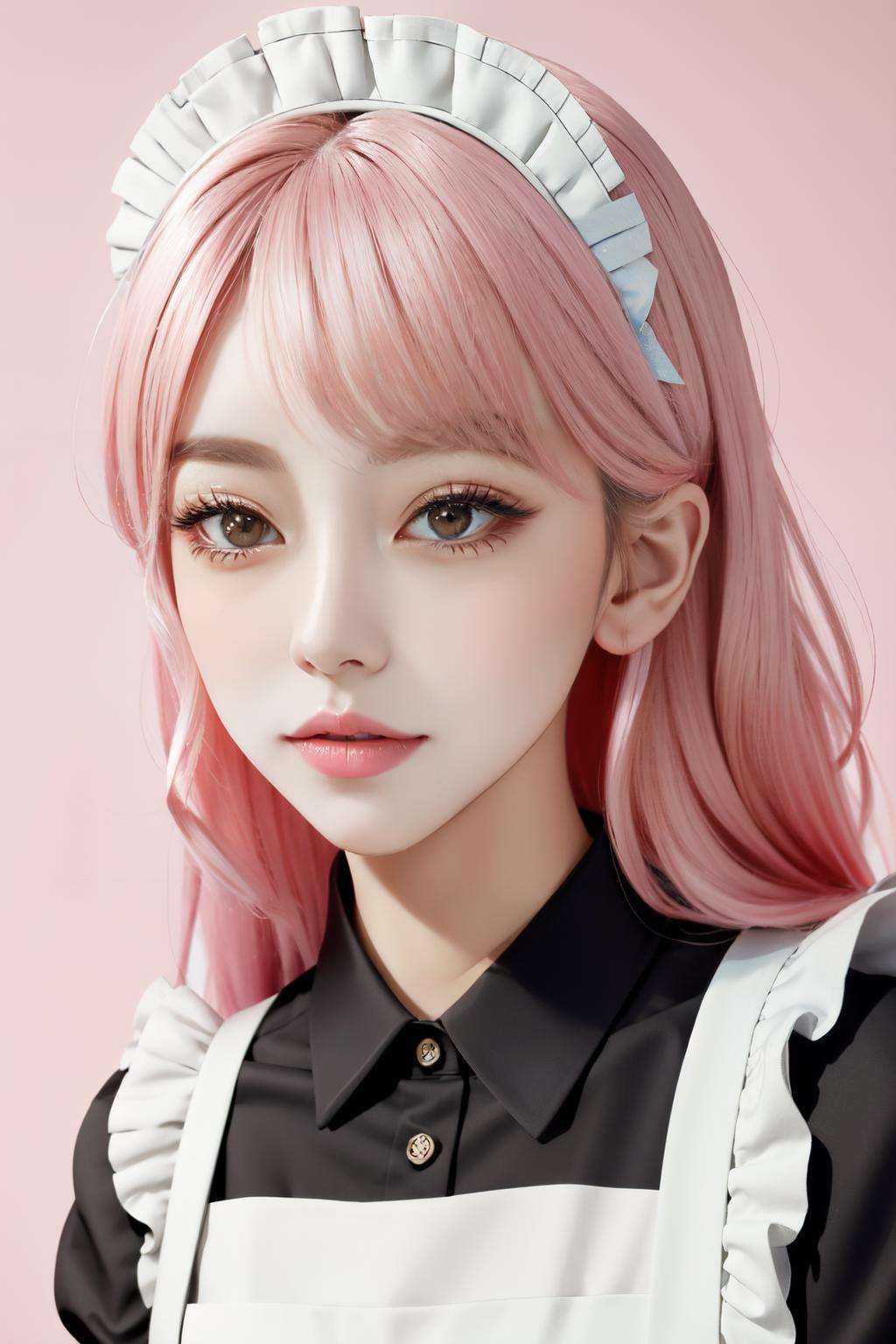 maid_cosplay,  2girl,  maid outfit on Tensor.Art