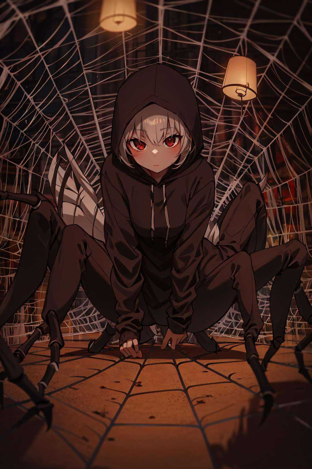 1girl,  arachne,  cabin on Tensor.Art